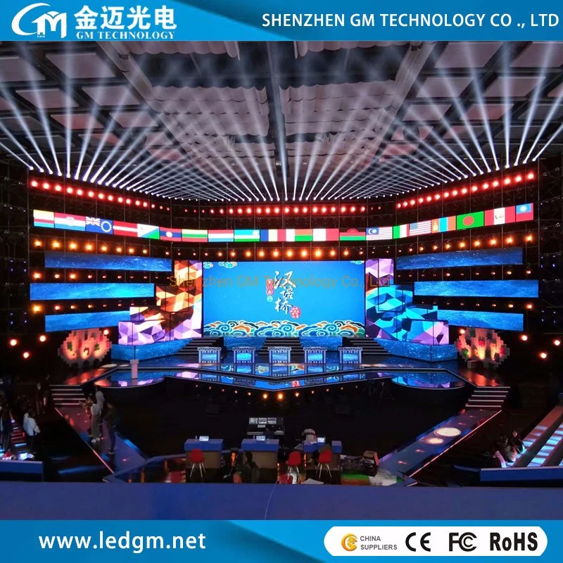 Inside Usage P2.97 P3.91 P4.81 Indoor Rental LED Screen, Stage /Trade Show Video Full Color LED Display