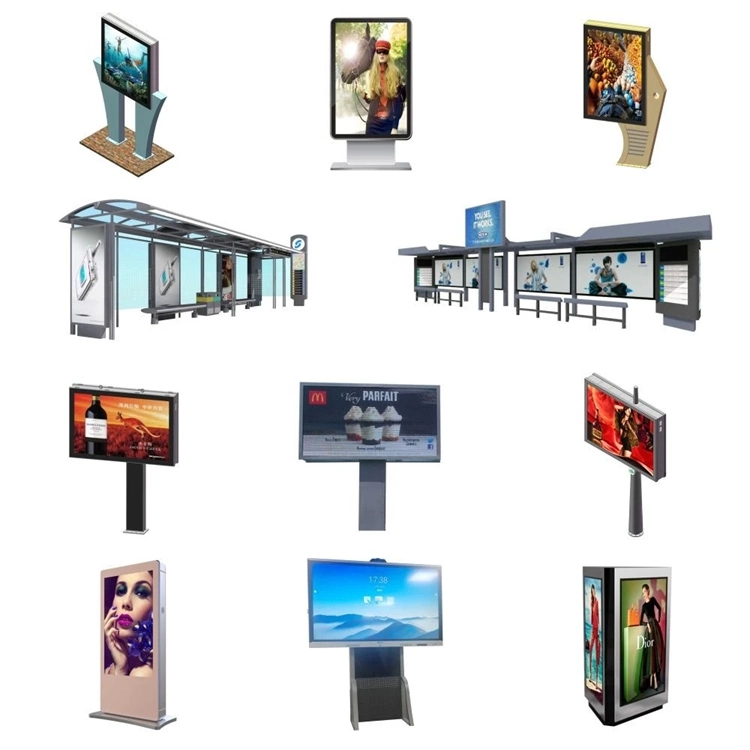 P3 Outdoor Full Color High Brightness LED Screen Advertising Kiosk