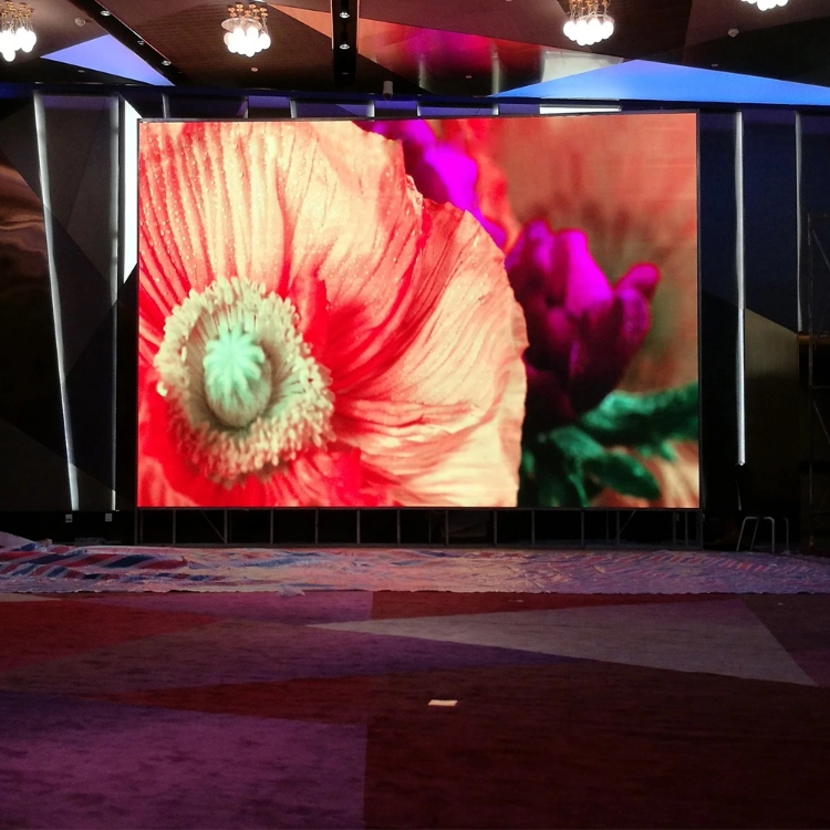 P2.976 Indoor Rental Die Casting Aluminum LED Screen High Brightness LED Video Wall Display