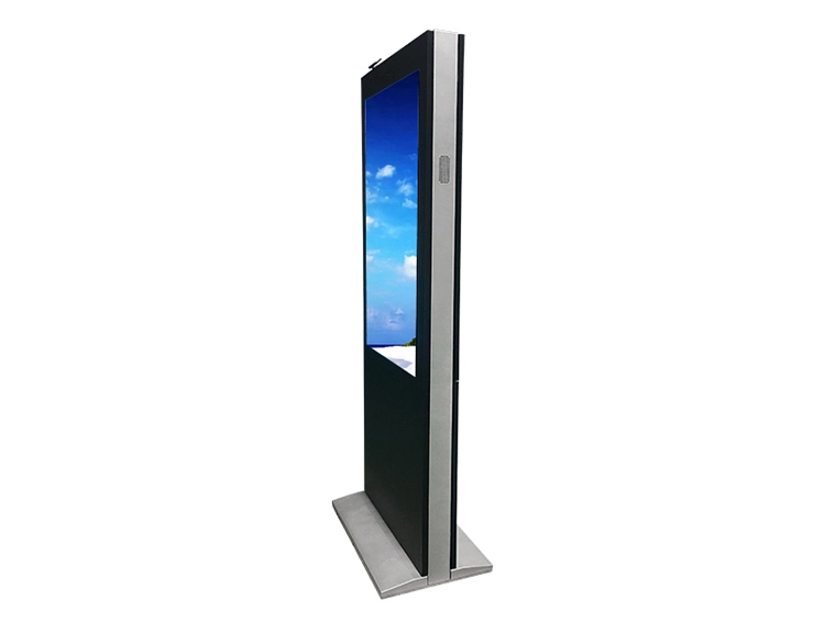 55 Inch Air-Cooled Vertical Screen Floor Outdoor Advertising Machine 3D Advertising Screen Outdoor Advertising Video Wall