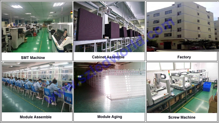 P4.81 Indoor Full Color Display LED Wall Video Screen