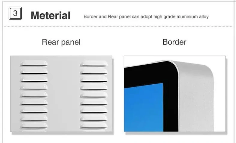 Vertical Screen 32'' Single-Sided Full Colour LED Display and LED Screen Advertising