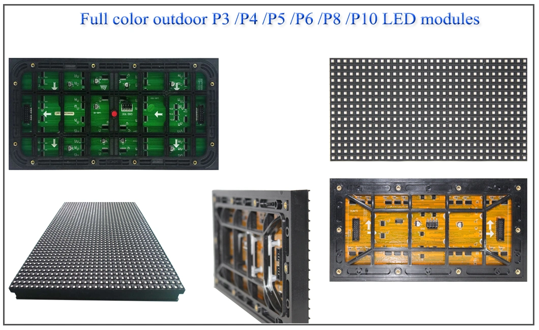 P6 LED Module Outdoor LED Wall Display Screen Panels Billboard