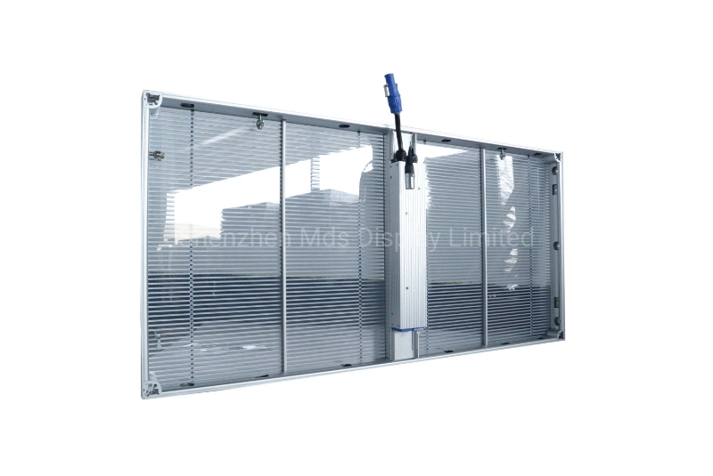 P3.9-7.8 Full Color SMD Indoor Window Advertising Video Panel Transparent LED Screen