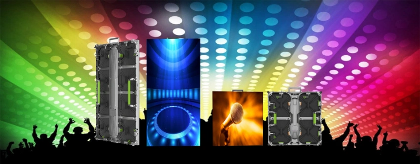 Stage LED Display Background Full Color SMD P3.91 Rental LED Screens