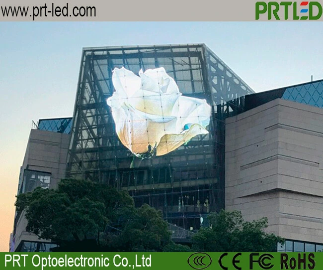 P25 Full Color Transparent LED Display Curtain (Panel 1000 X 1000 mm / 500 X 1000 mm)