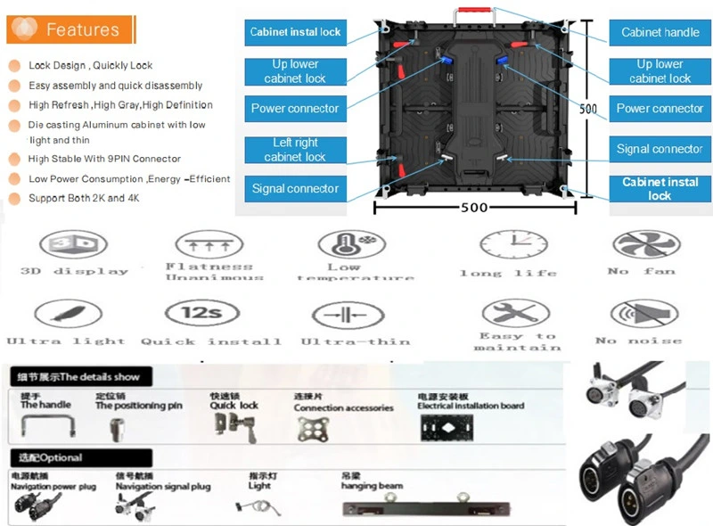 1.6PCB 4layer Board Indoor Full Color SMD Screen P3.91rental