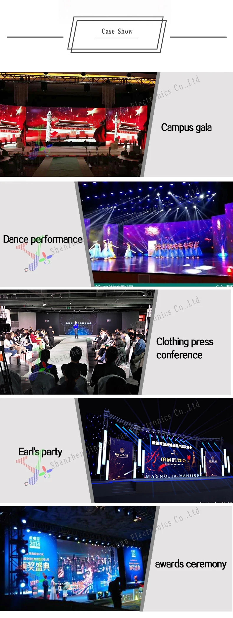 LED LED Display Screen Indoor LED Advertising Digital Display Board P3.91 Rental LED