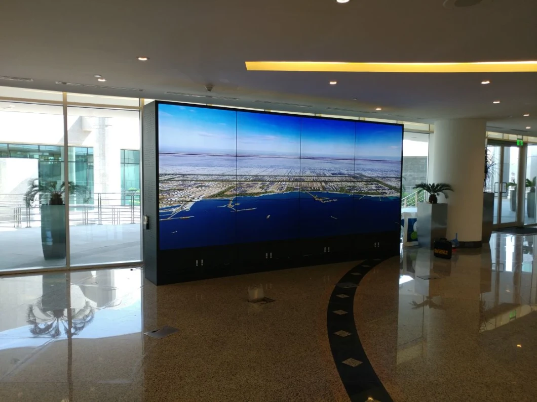 Curved Flexible Screen 3mm Ultra Slim OLED Screen Video Wall Floor Stand UHD Advertising OLED