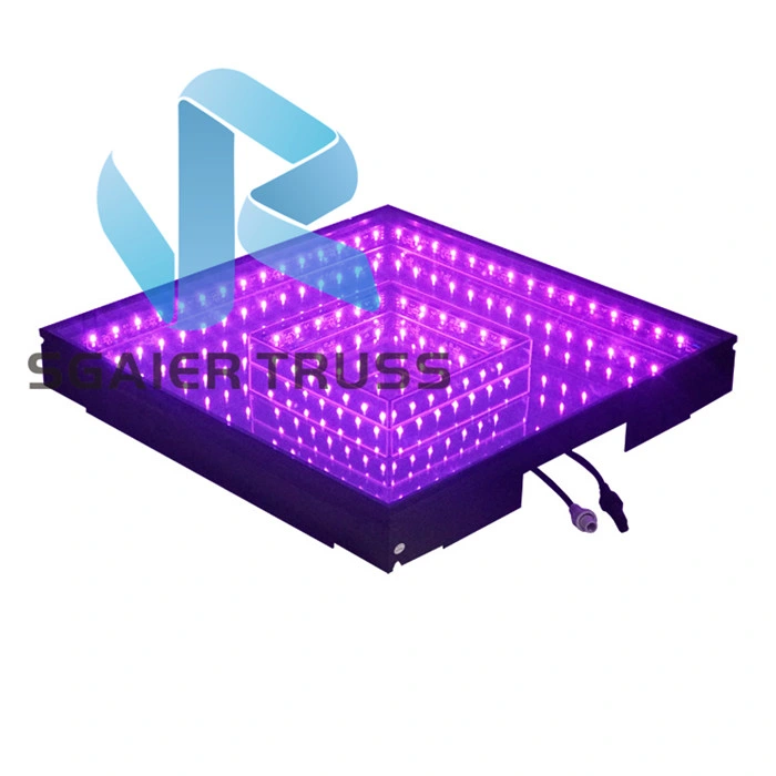 Make Night Club Lighted Video Floor Portable Pixel LED Dance Floor Display