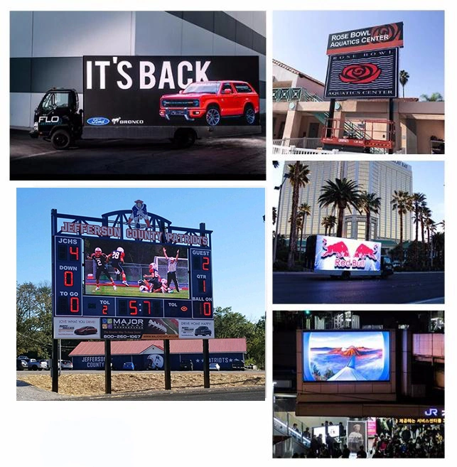 High Definition P10 Outdoor LED Video Screen Advertising Display Digital Billboards