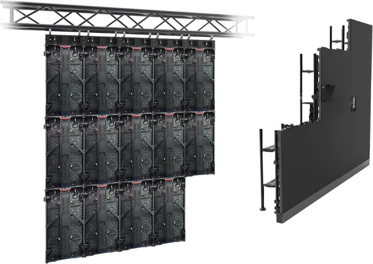 Outdoor P4.81 LED Display Panels for Culture Square Advertising Video Wall