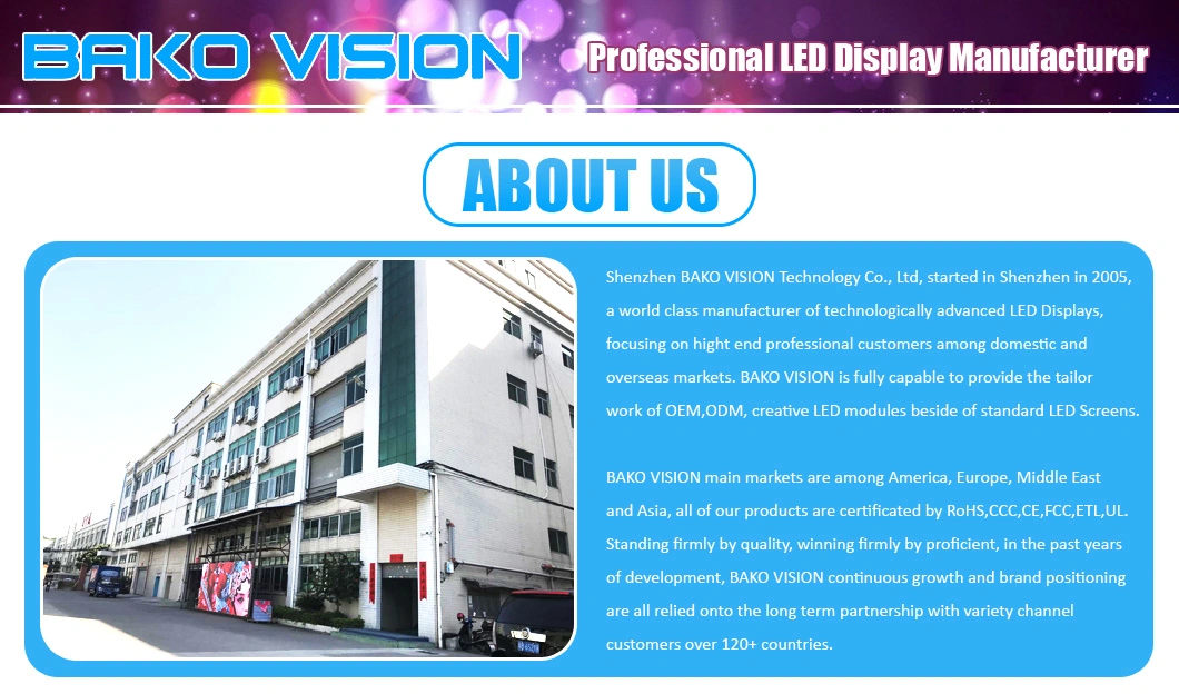 High Definition LED Display Indoor Rental LED Screen Display