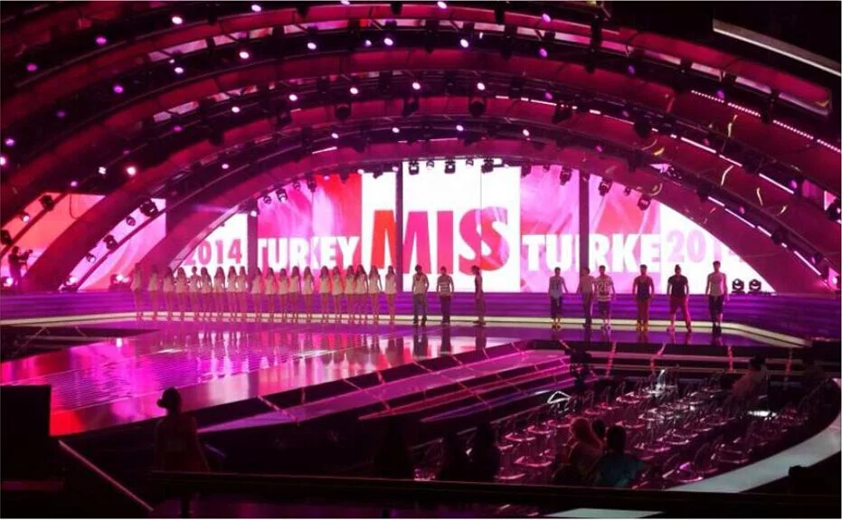 Rental High Definition Indoor Stage Wedding LED Advertising Display Screen