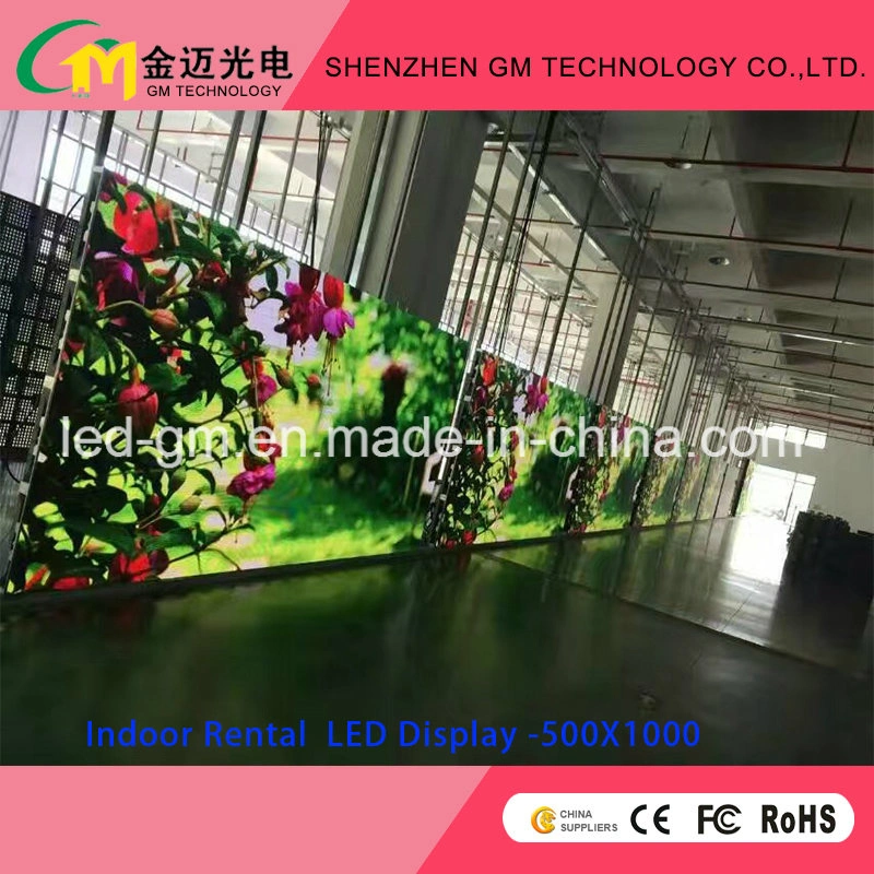 P6.25mm Rental LED Display, Indoor Full Color LED Screen Stage Show