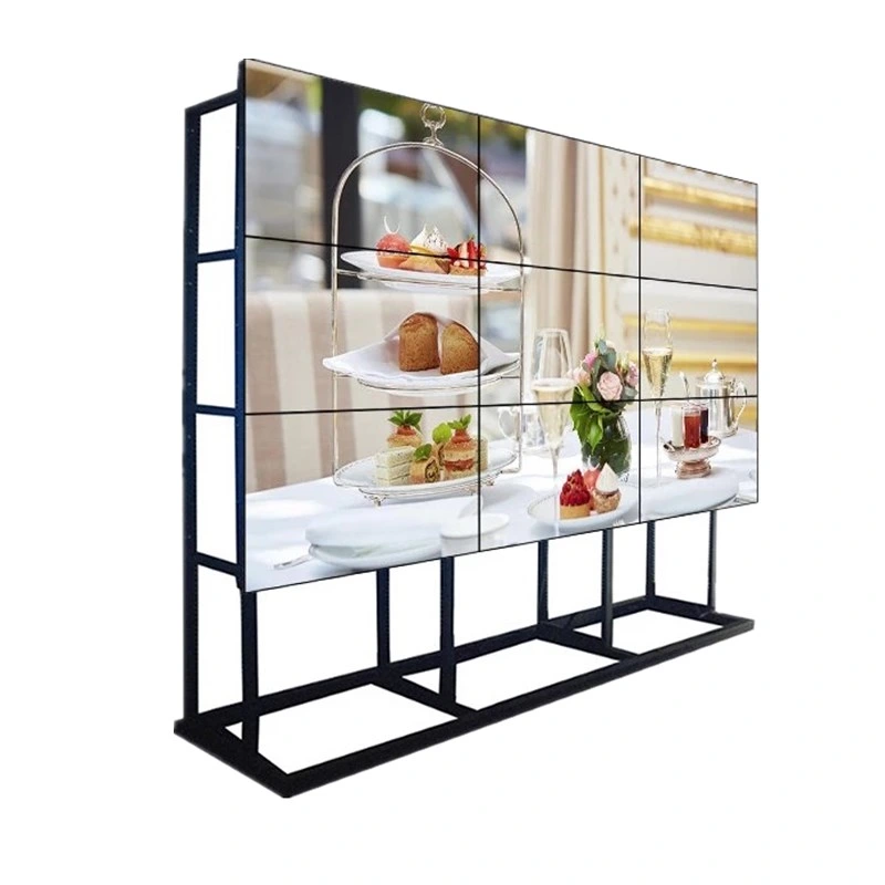 VGA multi screen video wall LCD video wall panel with wall screen matrix