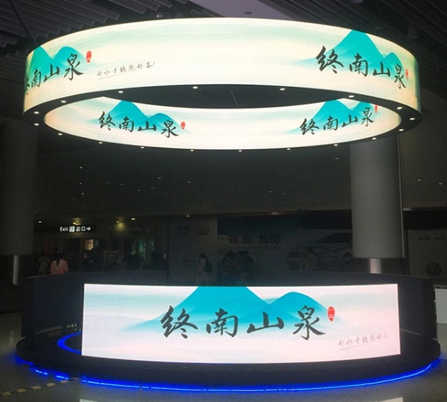 P2.5 Flexible Circular LED Screen Flexible Module Video Advertising Display Screen