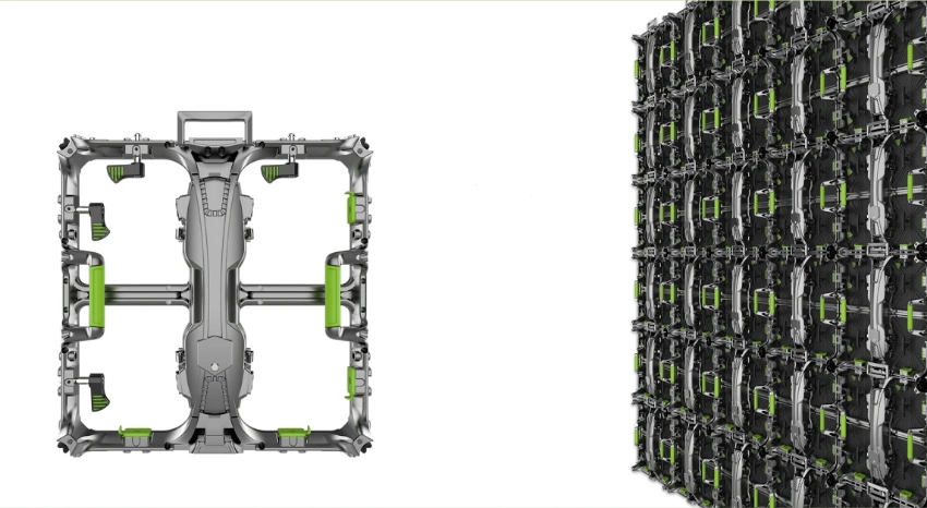 Stage LED Display Background Full Color SMD P3.91 Rental LED Screens