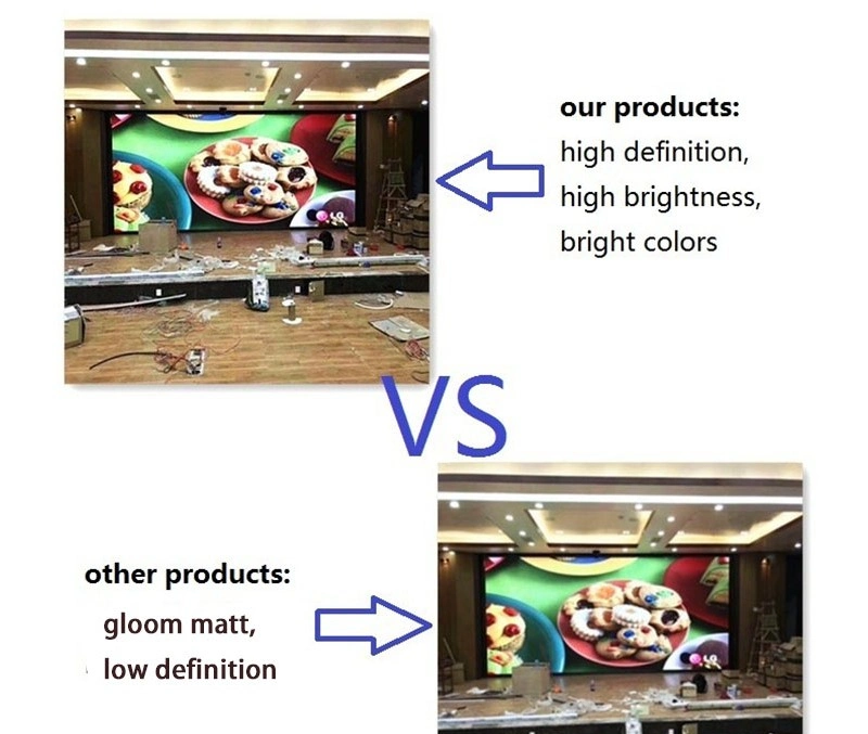 HD Big TV Advertising P2.5 LED Module Flexible Panel P2.5 Video Wall LED Screen