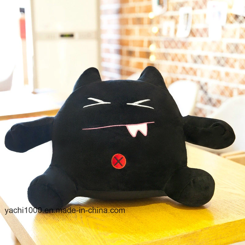 Plush Stuffed Soft Halloween Black Monster Kids Toy