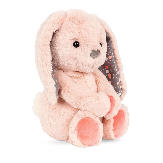 Professional Custom Washable Babie Toddlers Kids12 Inches Soft Plush Bunny Stuffed Animal Rabbit Toy