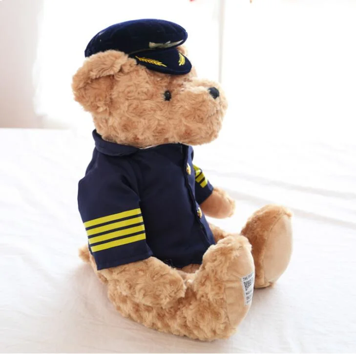 Uniform Skirts Clothes Valentine's Day Cute Plush Teddy Bear Toy