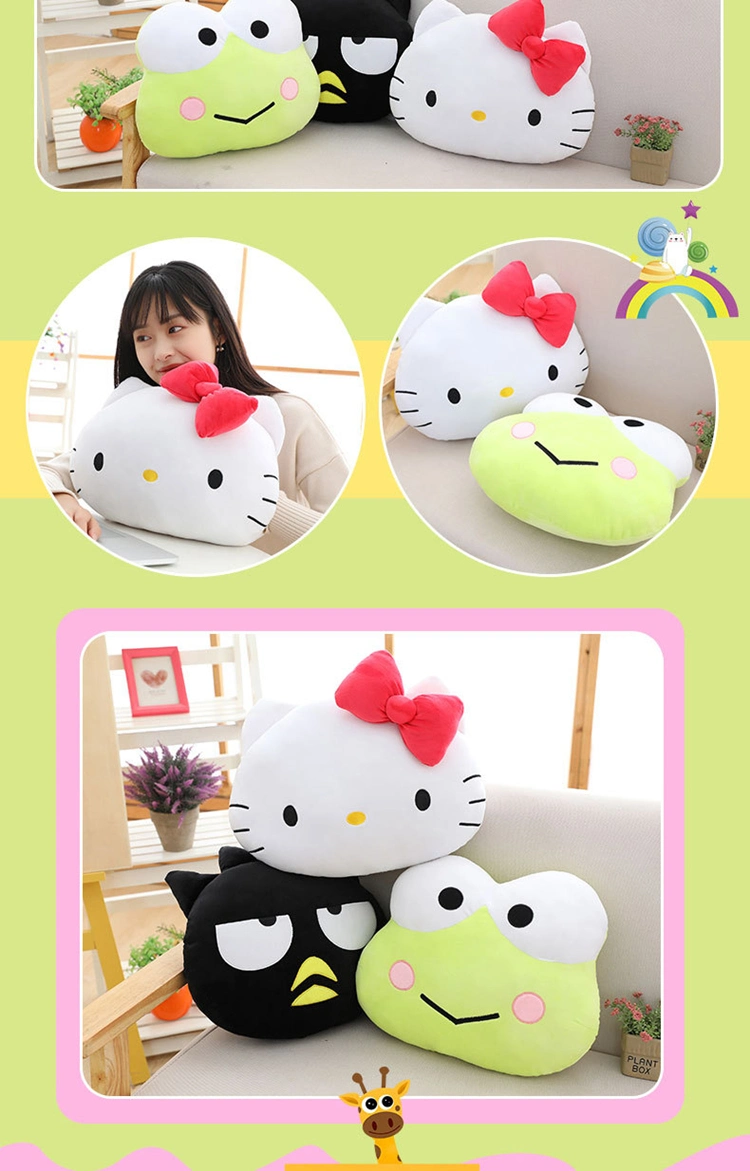 Cute Cartoon Kitty Melody Pudding Dog Pillow Plush Toy Doll Hand Cover