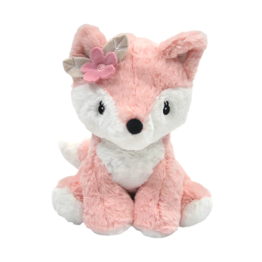 Lovely Pink Cuddly Fox Baby Toy Custom Made