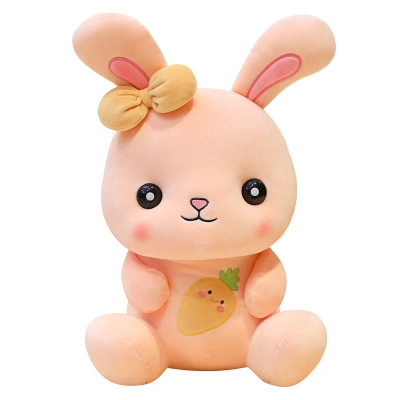 22-50cm Soft Stuffed Baby Toy Cartoon Sitting Plush Animal Rabbit