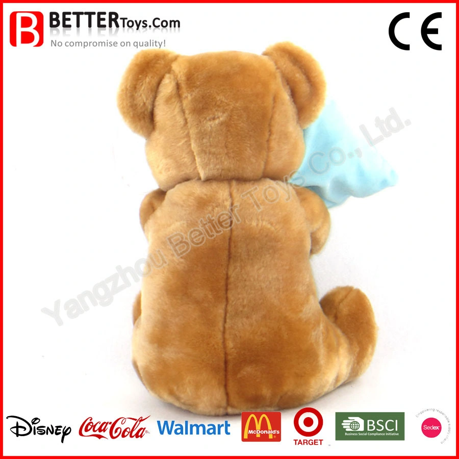 Bestselling Mother's Day Gift Stuffed Animal Bear Holding Pillow Toy