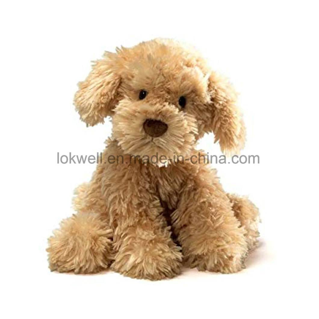 Plush Toy Supplier Soft Stuffed Sitting Teddy Dog Animal