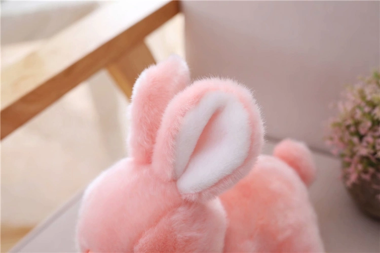 Cute Simulation Lying Rabbit Little White Rabbit Doll Plush Toy