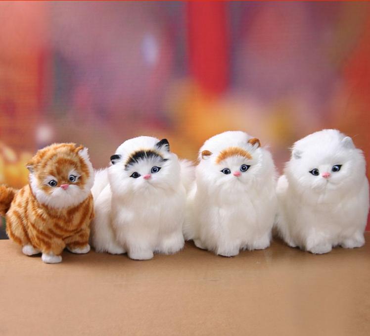 Simulation Plush Cat Doll Toy