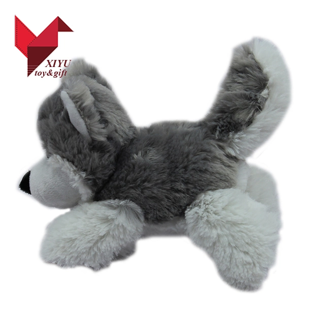 New Cute Cny Husky Bottle Stuffed Sitting Animals Plush Dogs Toys