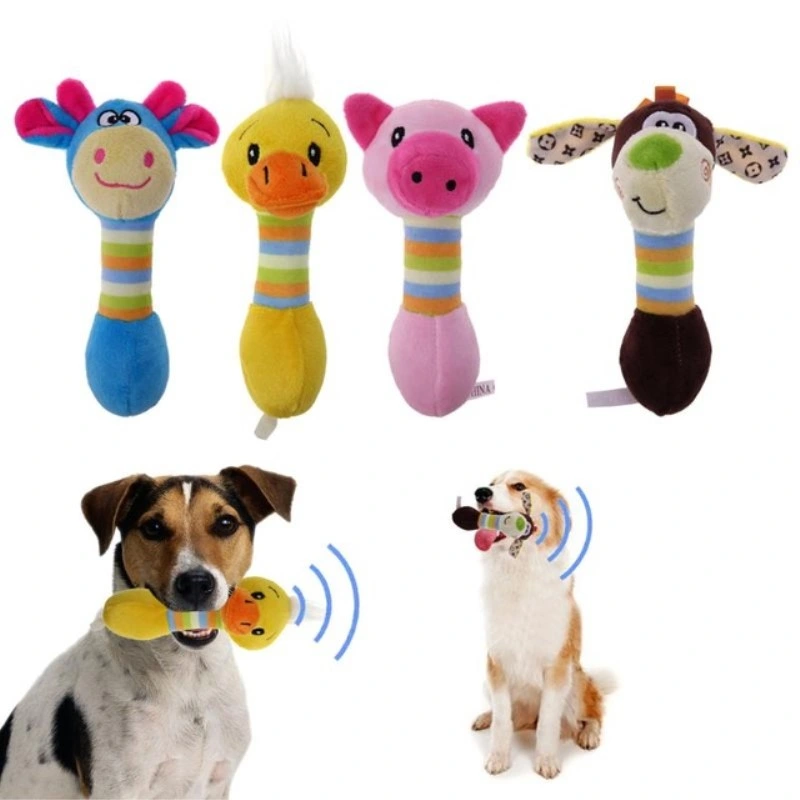 Cute Pet Toys Plush Puppy Squeaky Pet Chew Toys Dog Toys