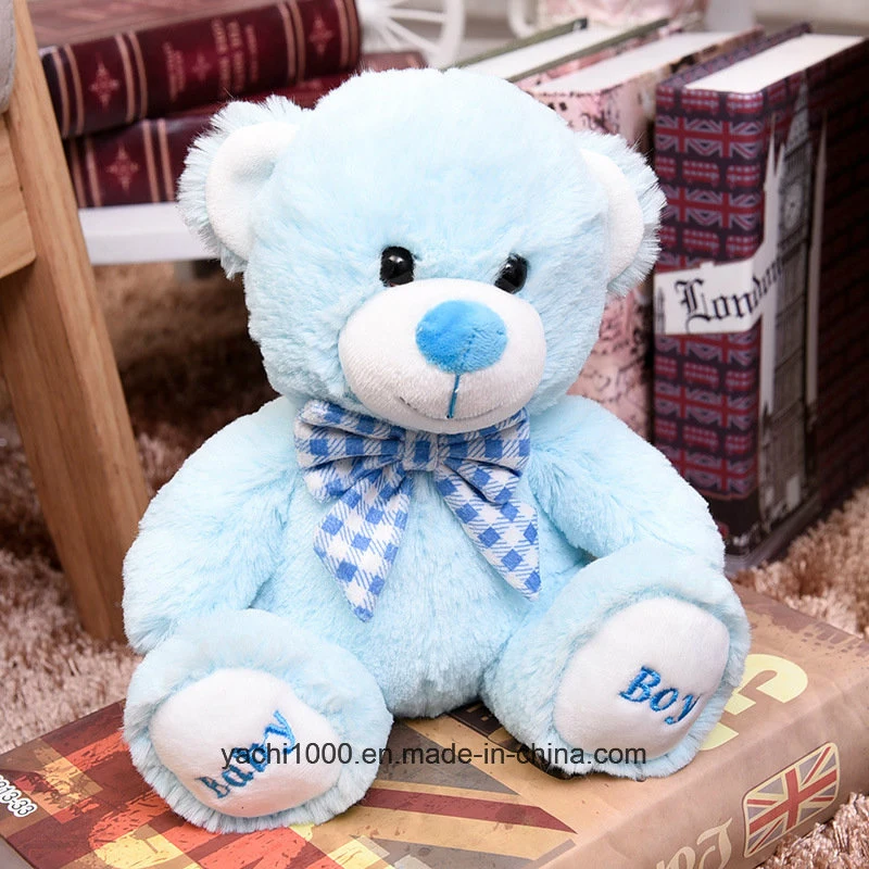 Promotional Custom Logo Soft Plush Stuffed Teddy Bear Gift Toys