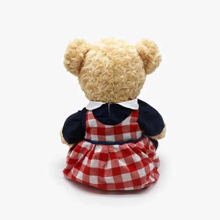 Uniform Skirts Clothes Valentine's Day Cute Plush Teddy Bear Toy