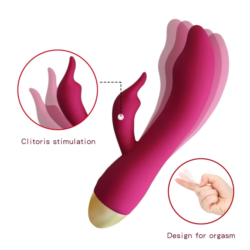 Rabbit Vibrator Thrusting Head Dildo Vagina Pussy Sex Toys G Spot Rabbit Vibrator