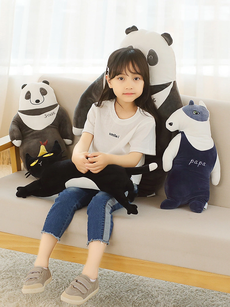 Cute Animal Plush Toy Shark Elephant Fox Animal Toy Pillow