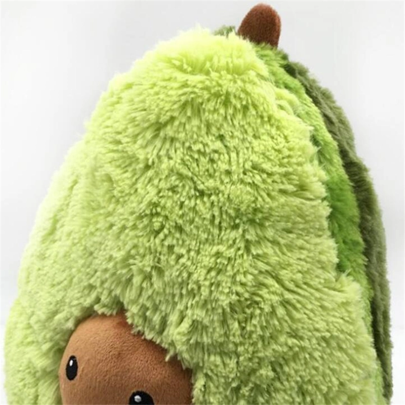 Custom Plush Toy Avocado Pillow Green Fruit Soft Plush Stuffed Toys