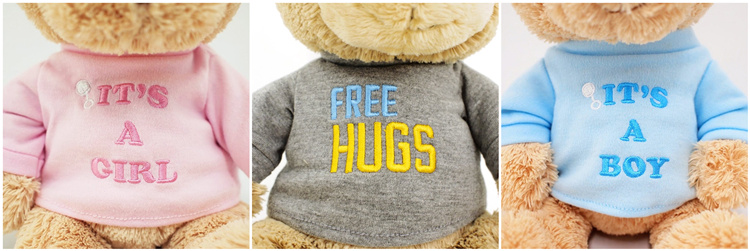 Yd Custom Teddy Bear with T-Shirt Colorful Plush Gift Toys