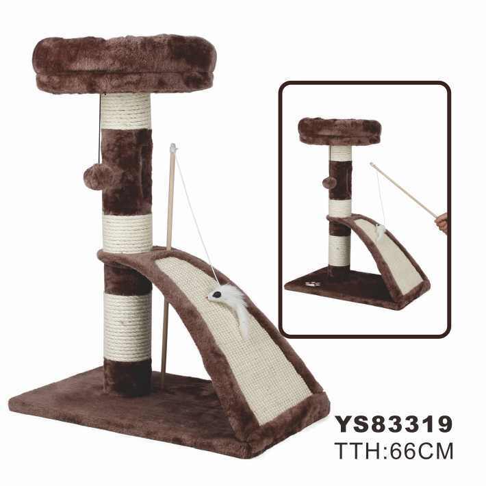 Lovely Funny Cat Tree, Scratcher Cat Toy (YS83319)