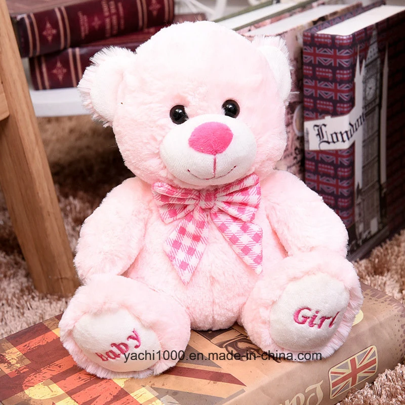 Promotional Custom Logo Soft Plush Stuffed Teddy Bear Gift Toys