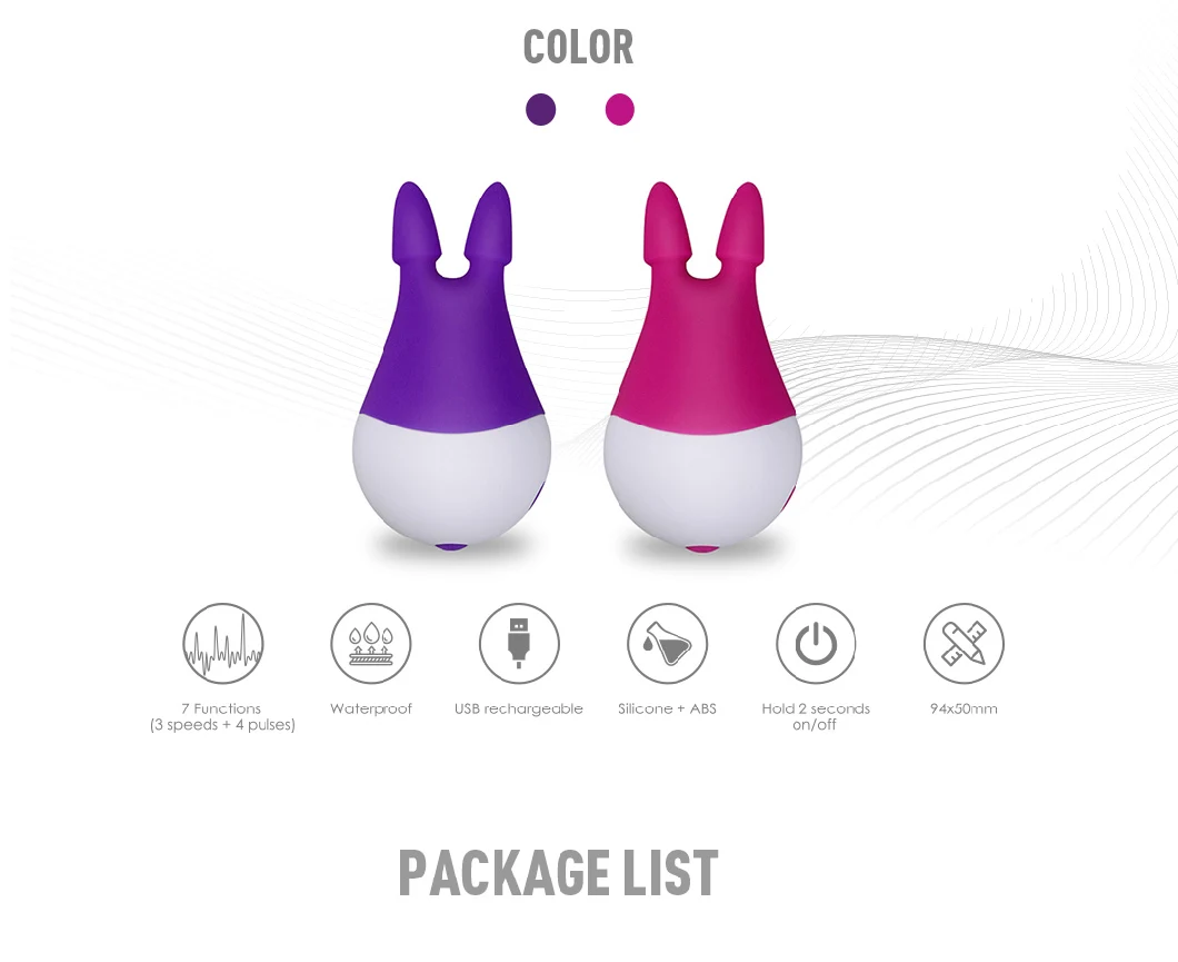 OEM ODM Degrees Rabbit Mini Woman Rabbit Vibrator