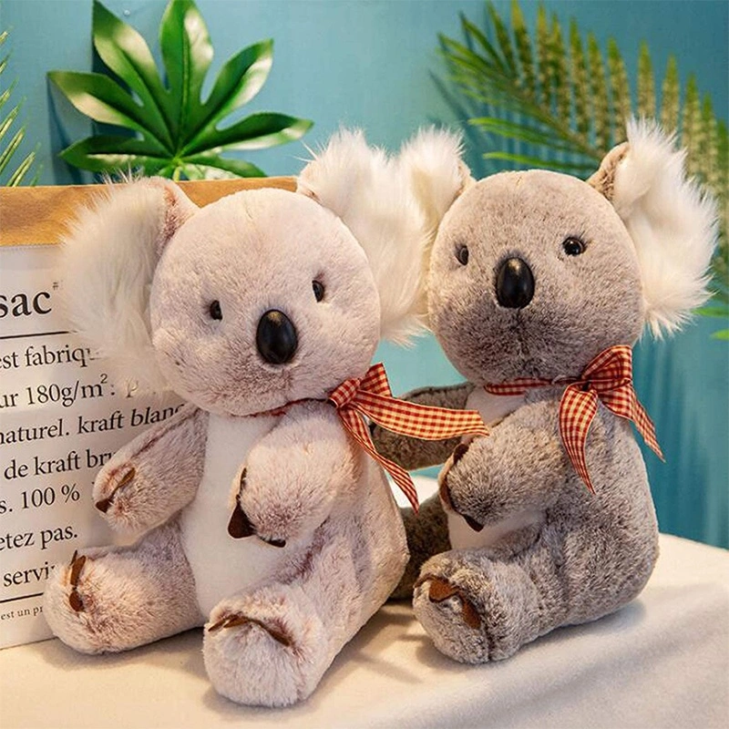 Factory Custom Soft Cute Simulation Koala Bear Plush Toy Stuffed Koala for Kids Children Valentines Gift Koala Bear Plush Doll