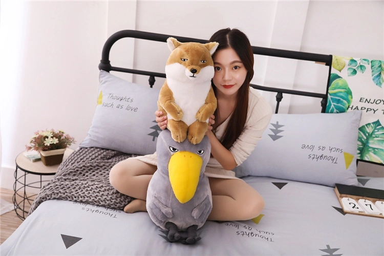 Simulation Fox Plush Toy Toucan Doll Children Doll