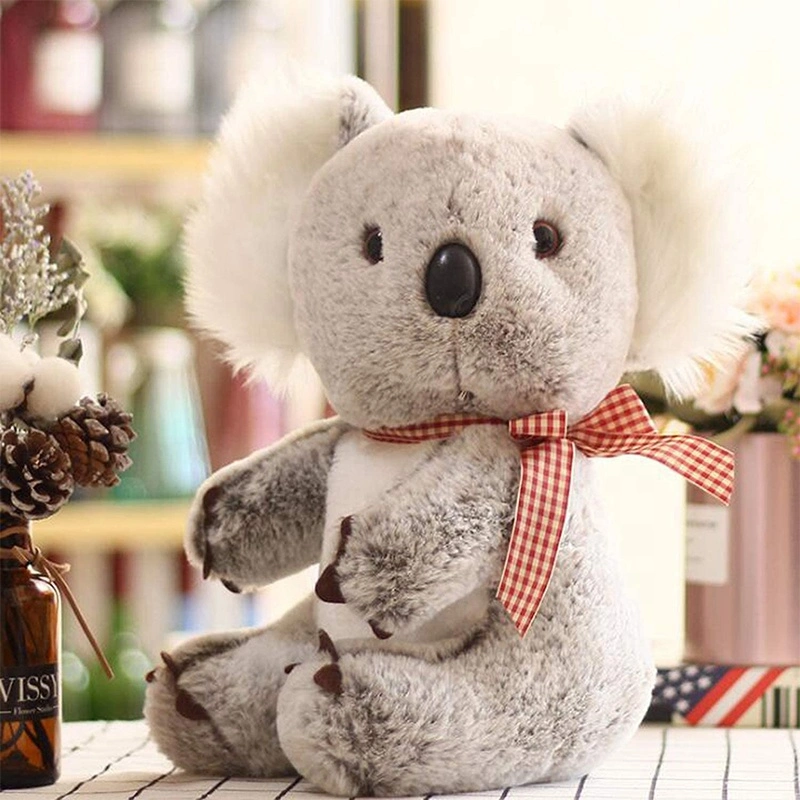 Factory Custom Soft Cute Simulation Koala Bear Plush Toy Stuffed Koala for Kids Children Valentines Gift Koala Bear Plush Doll