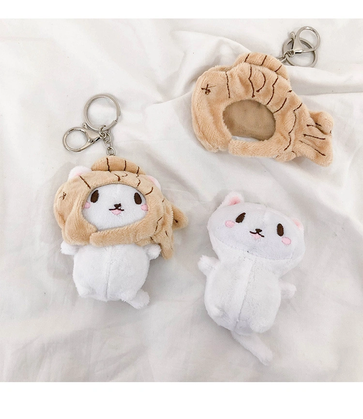 Cute Taiyaki Plush Toy Animal Soft Toy Pendant