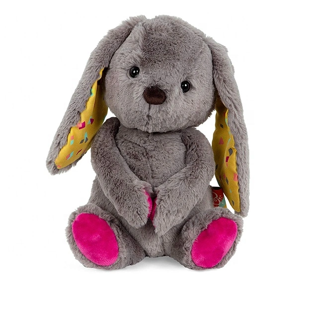 Professional Custom Washable Babie Toddlers Kids12 Inches Soft Plush Bunny Stuffed Animal Rabbit Toy