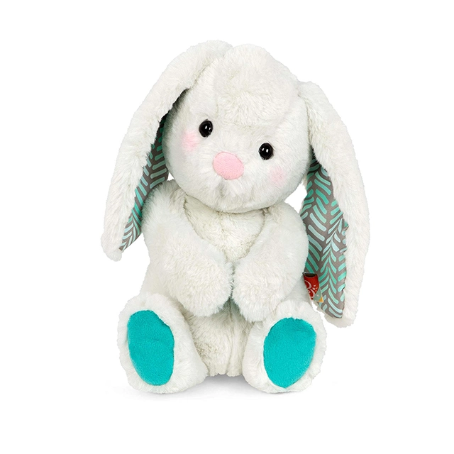 Professional Custom Washable Babie Toddlers Kids12 Inches Soft Plush Bunny Stuffed Animal Rabbit Toy